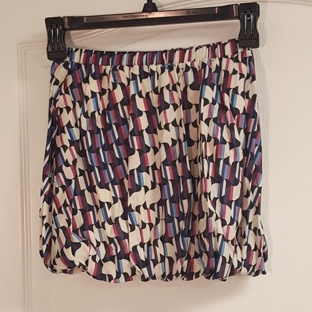 Stun Collection Purple Cream Bubble Skirt NEW